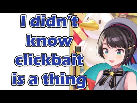 The day Subaru learned about clickbait [hololive/ENG Sub]