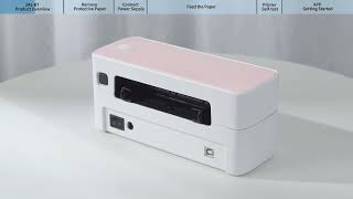 Phomemo PM-241BT Tutorial: How to Use and Setup Shipping Label Printer 241BT丨Instruction Manual 2024