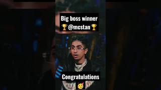 big boss 16 winner🏆@MCSTANOFFICIAL666 congratulations #ytshorts #bigboss16 #bigbosswinner #viral #win