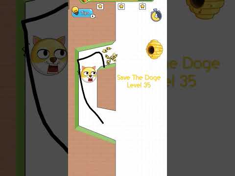 Save The Doge Level 35 Gameplay. #savethedoge #shorts #mobilegame #gameplay #walkthrough #games