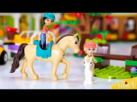 Heading out on the riding trail 🐴 Lego Friends Horse & Pony Trailer build & review