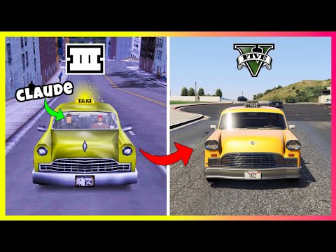 How to Use a TAXI in GTA Games? (GTA 3 → GTA 5)