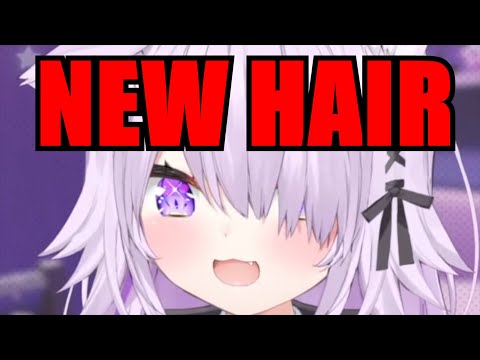 Okayu Reveals New Long Hairstyle Along With Something Extra【Hololive】