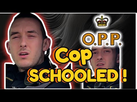 OPP Cop CAUGHT - "Rules for thee, Not for me"