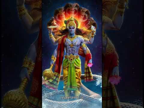 ¿Quién es vishnu y que representa? #hindu