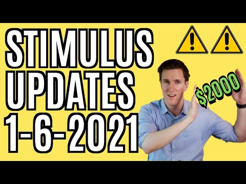 $2000 Stimulus Check PROMISED, $600 Stimulus Check Status Update, & Warning