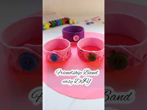 💝friendship band for kids | friendship band diy #shorts #craft #friendshipday