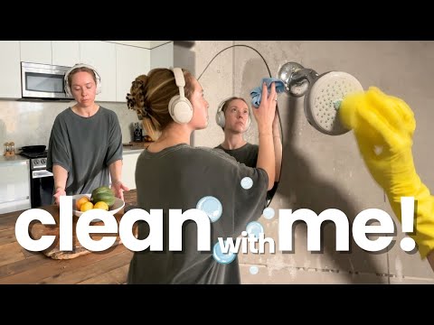 Clean with me! | Cleaning motivation + Deep cleaning my entire home!