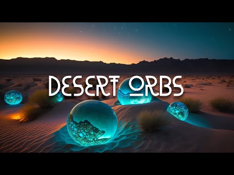 DESERT ORBS | 1 HOUR OF AMBIENT MUSIC AND DESERT AMBIENCE | DEEP FOCUS, RELAXATION, MEDITATION