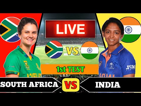 🔴 Live: IND W vs SA W Live | India Women Vs South Africa Women Live | IND Women vs SA Women