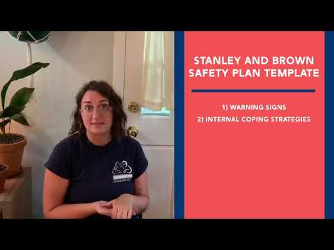 Safety Plan Template: Stanley And Brown