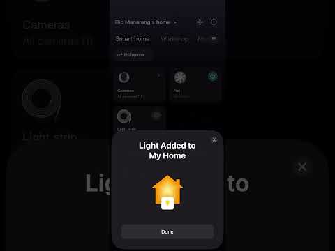 How to setup Yeelight Lightstrip Plus with Apple Homekit