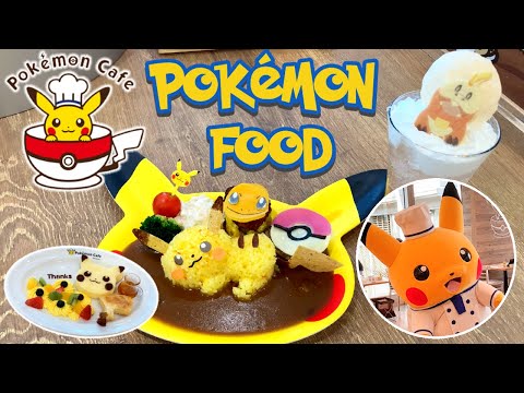 Lovely Pokémon Food at Pokémon Cafe Tokyo and Pokémon center Tokyo DX