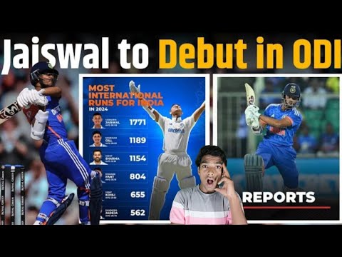 IS JAISWAL DROP FROM CHAMPIONS TROPHY 2025 OR JAISWAL TO DEBUT IN ODI #cricket #jaiswalbatting