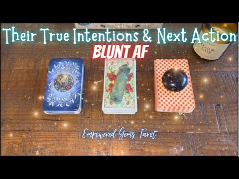 Pick-a-Card: Their True Intentions & Next Action❤️‍🔥Blunt AF!