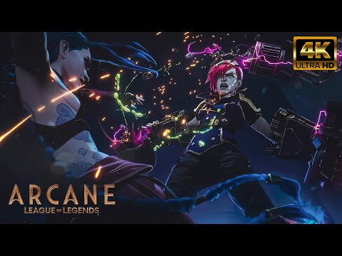 [4K AI] | Arcane | Come Play Series Trailer | UPSCALED