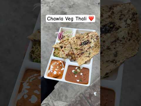 Most Tasty Veg Thali of East Delhi | 5 in 1 Veg Thali |#shorts #vegthali #trending