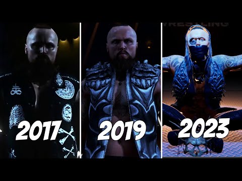 The Entrance Evolution of Aleister Black in WWE X AEW Games ! (2017-2023)