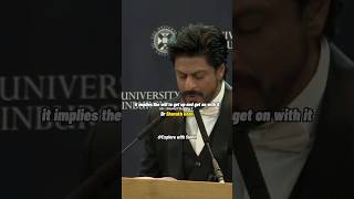 Stop whining and start moving/ SRK / Sharukh khan motivational speech