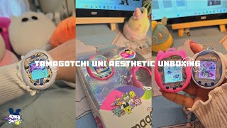 ☁️buying my first tamagotchi in 2024 | tamagotchi uni aesthetic unboxing