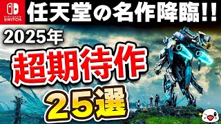 2025年発売のスイッチ期待の注目作25選【任天堂とRPGの激戦区】