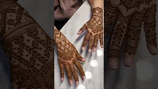 Bridal mehndi process ✨️ #bridalmehndi #bridalhenna #henna #mehndi