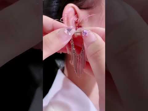 Beautiful Stunning😍 Elegant Earrings  ❤ | Share and like them |#shortsvideo