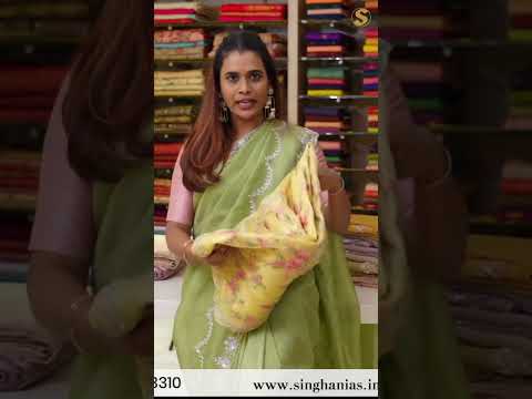 Unique Designer saree collection | SINGHANIAS  | Ph:9133233310