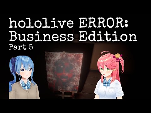 hololive ERROR: Business Edition Part 5 - fully translated! miComet, Suisei, Miko [hololive/eng sub]