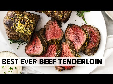 BEEF TENDERLOIN ROAST | easy, foolproof recipe for Christmas dinner