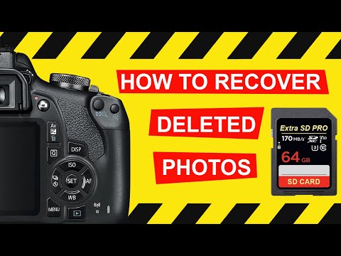 How to recover deleted photos from a memory card - Essential tools for photographers