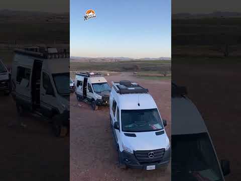 Camper Van Gathering in Arizona 🏜️ #shorts