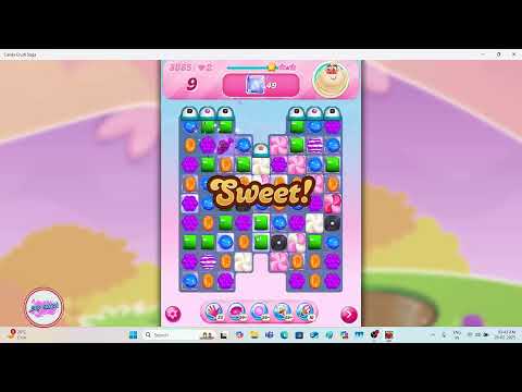 Candy Crush Saga Level 3885 NO BOOSTER