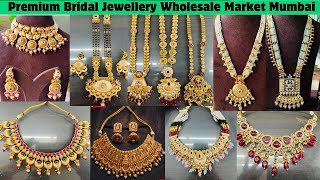 Premium Brass Jewellery Manufacturer Malad |Bridal Copper Rajwadi Jewellery Wholesale Market Mumbai