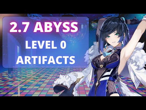 ABYSS 2.7 - Level 0 artifact challenge | 9 star with Yae and Yelan!