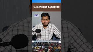 IAS COACHING-BATCH SIZE | CYC | Get Discount on UPSC Coaching in Hyderabad Call: 8688253795