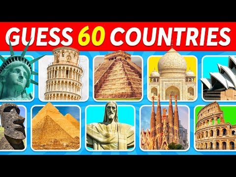 Guess the Country by its Monument 📍 | Guess the Landmark Quiz 🌎