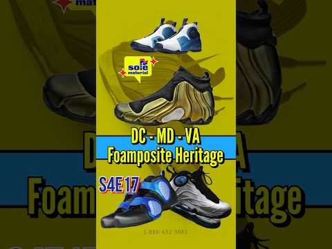 DMV Foamposite Heritage #nike #swooshlife #foamposite #flightposite #sneakers #footwear #styletrends