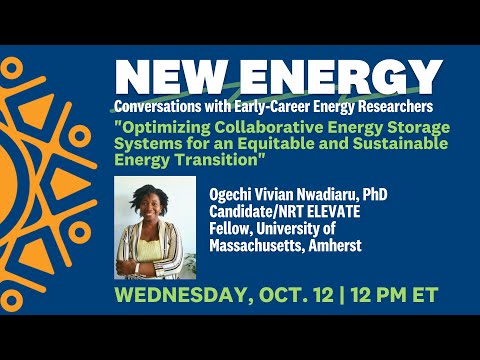 Optimizing Collaborative Energy Storage Systems, with Ogechi Vivian Nwadiaru, UMass Amherst