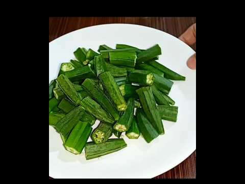 masala bhindi #short #recipe #cooking #atifmomskitchen #food