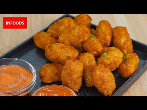 Potato Tater Tots Recipe | How to Make Tater Tots | Potato Recipes | Infoods