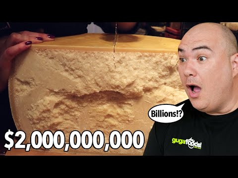 Why Italian Parmesan is So Expensive!