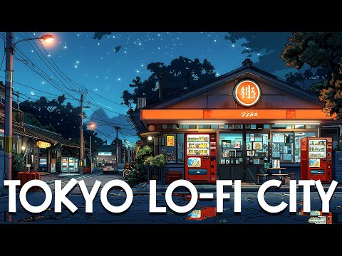 90's Chill Lofi City🔥Tokyo Midnight 🌃 Lo fi Beats To Sleep, Relax  [lofi hiphop mix]