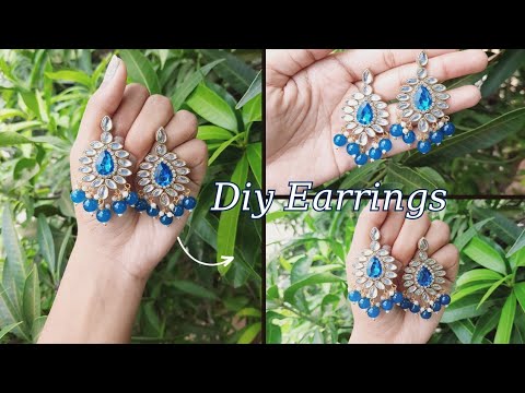 Diy Earrings 💕 Handmade Jewellery Making | Tutorial | Diy Crafts with Minnie