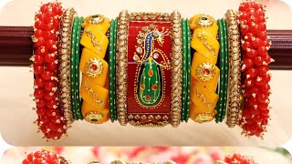 Beautiful Royal rajasthani Rajwadi chuda|top bangles designs|bridal bangles |wedding chuda |indian b