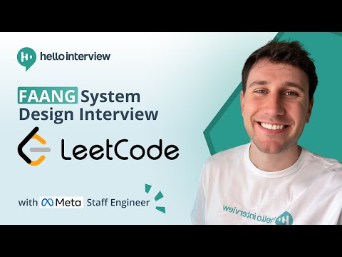 System Design Interview: Design LeetCode (Online Judge) w/ a Ex-Meta Staff Engineer