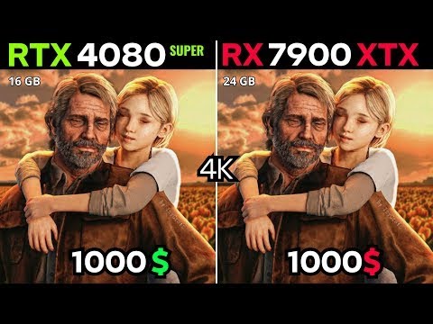 RTX 4080 super VS RX 7900 XTX : 4K GAMING TEST