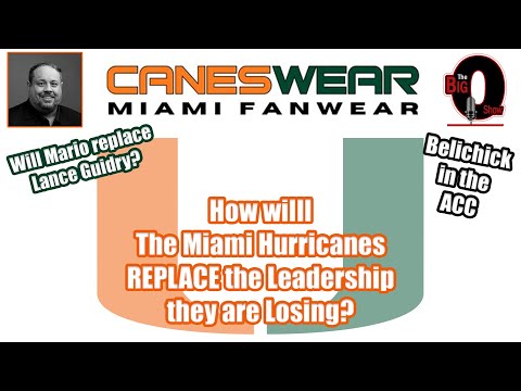 Big O and Manny Navarro - How Will The Miami Hurricanes Replace the Leadership They are Losing?