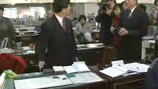 時任陳水扁市長 查勤市政府員工出勤狀況19950206