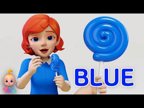 Color Candies Song, रंगीन कैंडीज, Color Truck Rhymes, Learn Colors Song for Kids